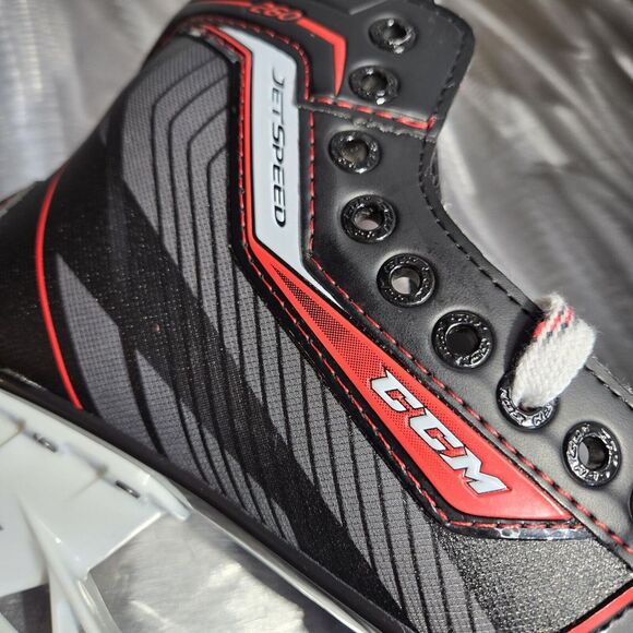 CCM Jet Speed SB Pro Ice Hockey Skates Intermediate Size 5 CM 24.2 NEW - Picture 3 of 12
